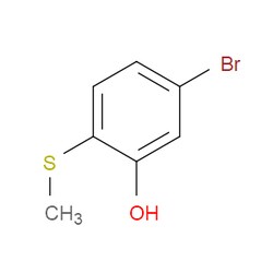Aobchem&nbsp;5-Bromo-2-(methylthio)phenol | ≥97% | CAS 107724-65-2 | C7H7BrOS | 5g
