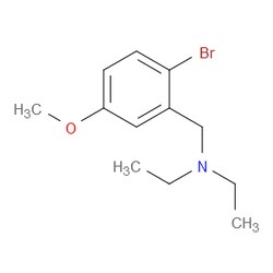 Aobchem&nbsp;2-Bromo-5-methoxy-N N-diethylbenzylamine | ≥97% | CAS 1394291-48-5 | C12H18BrNO | 10g