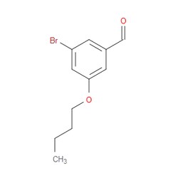 Aobchem&nbsp;3-Bromo-5-butoxybenzaldehyde | ≥97% | CAS 1973419-63-4 | C11H13BrO2 | 5g