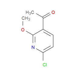 Aobchem&nbsp;Ethanone  1-(6-chloro-2-methoxy-3-pyridinyl)- | ≥95% | CAS 1060806-87-2 | C8H8ClNO2 | 1g