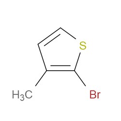 Aobchem&nbsp;2-Bromo-3-methylthiophene | ≥97% | CAS 14282-76-9 | C5H5BrS | 25g