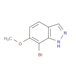 Aobchem&nbsp;7-Bromo-6-methoxy-1H-indazole | ≥97% | CAS 1374651-66-7 | C8H7BrN2O | 10g