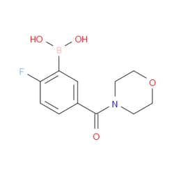 Aobchem&nbsp;2-Fluoro-5-(morpholine-4-carbonyl)phenylboronic acid | ≥97% | CAS 1072951-41-7 | C11H13BFNO4 | 10g