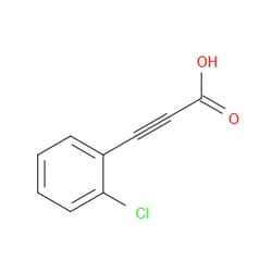 Aobchem&nbsp;3-(2-Chlorophenyl)-2-propynoic acid | ≥95% | CAS 24654-08-8 | C9H5ClO2 | 5g