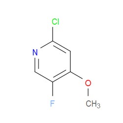Aobchem&nbsp;2-Chloro-5-fluoro-4-methoxypyridine | ≥97% | CAS 1211515-16-0 | C6H5ClFNO | 5g
