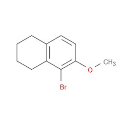 Aobchem&nbsp;5-Bromo-1 2 3 4-tetrahydro-6-methoxynaphthalene | ≥97% | CAS 33501-01-8 | C11H13BrO | 1g