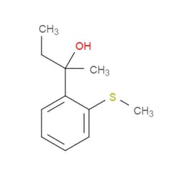 Aobchem&nbsp;-Ethyl- -methyl-2-(methylthio)benzenemethanol | ≥97% | CAS 1379300-55-6 | C11H16OS | 1g