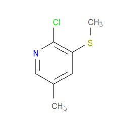 Aobchem&nbsp;2-Chloro-5-methyl-3-(methylthio)pyridine | ≥97% | CAS 1823926-25-5 | C7H8ClNS | 5g