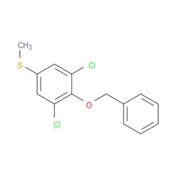 Aobchem&nbsp;(4-(Benzyloxy)-3 5-dichlorophenyl)(methyl)sulfane | ≥97% | CAS 2404733-67-9 | C14H12Cl2OS | 5g