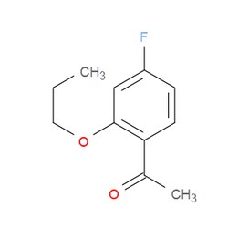 Aobchem&nbsp;1-(4-Fluoro-2-propoxyphenyl)ethanone | ≥97% | CAS 1342264-49-6 | C11H13FO2 | 5g