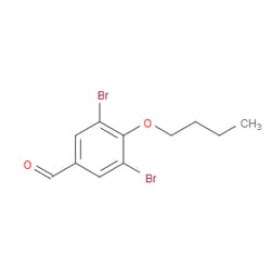 Aobchem&nbsp;3 5-Dibromo-4-butoxybenzaldehyde | ≥95% | CAS 1134336-37-0 | C11H12Br2O2 | 5g