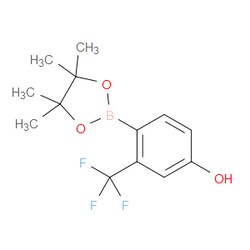 Aobchem&nbsp;4-Hydroxy-2-(trifluoromethyl)phenylboronic acid  pinacol ester | ≥97% | CAS 1029439-76-6 | C13H16BF3O3 | 5g