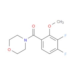 Aobchem&nbsp;(3 4-Difluoro-2-methoxyphenyl)(morpholino)methanone | ≥97% | CAS 2643367-79-5 | C12H13F2NO3 | 5g