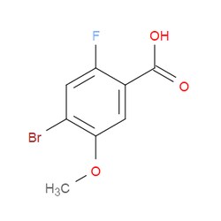 Aobchem&nbsp;4-Bromo-2-fluoro-5-methoxybenzoic acid | ≥97% | CAS 1620677-51-1 | C8H6BrFO3 | 5g