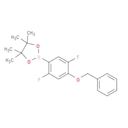 Aobchem&nbsp;2 5-Difluoro-4-benzyloxyphenylboronic acid pinacol ester | ≥97% | CAS 2121514-83-6 | C19H21BF2O3 | 10g