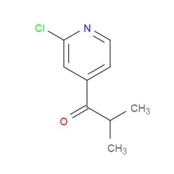 Aobchem&nbsp;1-Propanone  1-(2-chloro-4-pyridinyl)-2-methyl- | ≥95% | CAS 898785-53-0 | C9H10ClNO | 5g