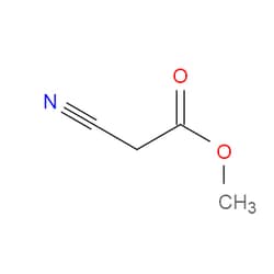 Aobchem&nbsp;Methyl 2-cyanoacetate | ≥95% | CAS 105-34-0 | C4H5NO2 | 25g
