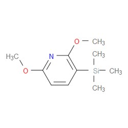 Aobchem&nbsp;2 6-Dimethoxy-3-(trimethylsilyl)pyridine | ≥97% | CAS 1373693-69-6 | C10H17NO2Si | 10g