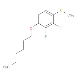Aobchem&nbsp;(2 3-Difluoro-4-(hexyloxy)phenyl)(methyl)sulfane | ≥97% | CAS 2432848-55-8 | C13H18F2OS | 5g