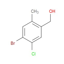 Aobchem&nbsp;(4-Bromo-5-chloro-2-methylphenyl)methanol | ≥97% | CAS 2091453-69-7 | C8H8BrClO | 5g