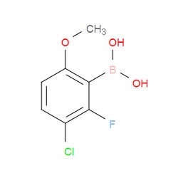 Aobchem&nbsp;(3-Chloro-2-fluoro-6-methoxyphenyl)boronic acid | ≥97% | CAS 2468229-20-9 | C7H7BClFO3 | 10g
