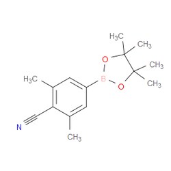 Aobchem&nbsp;4-Cyano-3 5-dimethylphenylboronic acid pinacol ester | ≥97% | CAS 1111096-09-3 | C15H20BNO2 | 5g