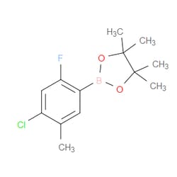 Aobchem&nbsp;4-Chloro-2-fluoro-5-methylphenylboronic acid  pinacol ester | ≥97% | CAS 1126320-27-1 | C13H17BClFO2 | 5g