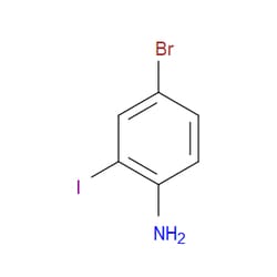 Aobchem&nbsp;4-Bromo-2-iodoaniline | ≥97% | CAS 66416-72-6 | C6H5BrIN | 25g