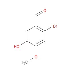 Aobchem&nbsp;2-Bromo-5-hydroxy-4-methoxybenzaldehyde | ≥97% | CAS 2973-59-3 | C8H7BrO3 | 100g