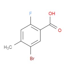 Aobchem&nbsp;5-Bromo-2-fluoro-4-methylbenzoic acid | ≥97% | CAS 515135-65-6 | C8H6BrFO2 | 10g
