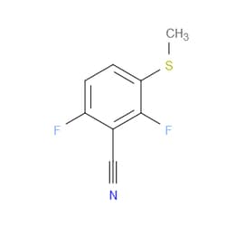 Aobchem&nbsp;2 6-Difluoro-3-(methylthio)benzonitrile | ≥95% | CAS 1520381-10-5 | C8H5F2NS | 5g