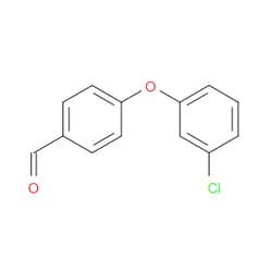 Aobchem&nbsp;4-(3-Chlorophenoxy)benzaldehyde | ≥95% | CAS 164522-90-1 | C13H9ClO2 | 5g