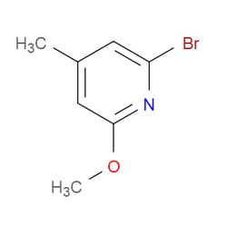 Aobchem&nbsp;2-Bromo-6-methoxy-4-methylpyridine | ≥95% | CAS 1256807-52-9 | C7H8BrNO | 1g