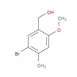 Aobchem&nbsp;(5-Bromo-2-methoxy-4-methylphenyl)methanol | ≥97% | CAS 1492320-95-2 | C9H11BrO2 | 1g