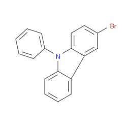 Aobchem&nbsp;3-Bromo-9-phenylcarbazole | ≥97% | CAS 1153-85-1 | C18H12BrN | 500g