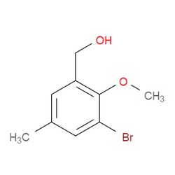 Aobchem&nbsp;3-Bromo-2-methoxy-5-methylbenzyl alcohol | ≥95% | CAS 86259-91-8 | C9H11BrO2 | 5g