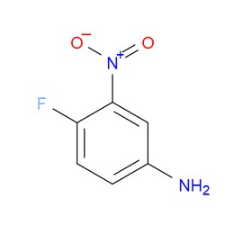 Aobchem&nbsp;4-Fluoro-3-nitroaniline | ≥95% | CAS 364-76-1 | C6H5FN2O2 | 500g