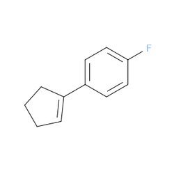 Aobchem&nbsp;1-(Cyclopent-1-en-1-yl)-4-fluorobenzene | ≥97% | CAS 827-57-6 | C11H11F | 5g
