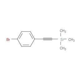 Aobchem&nbsp;((4-Bromophenyl)ethynyl)trimethylsilane | ≥95% | CAS 16116-78-2 | C11H13BrSi | 100g