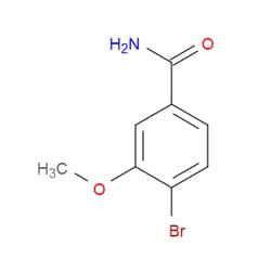 Aobchem&nbsp;4-Bromo-3-methoxybenzamide | ≥95% | CAS 176961-57-2 | C8H8BrNO2 | 5g