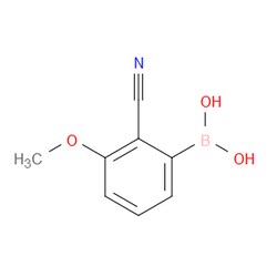 Aobchem&nbsp;2-Cyano-3-methoxyphenylboronic acid | ≥95% | CAS 1164100-84-8 | C8H8BNO3 | 5g