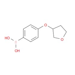 Aobchem&nbsp;B-[4-[(Tetrahydro-3-furanyl)oxy]phenyl]boronic acid | ≥95% | CAS 1335234-33-7 | C10H13BO4 | 5g
