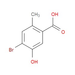 Aobchem&nbsp;4-Bromo-5-hydroxy-2-methylbenzoic acid | ≥95% | CAS 1781204-48-5 | C8H7BrO3 | 5g