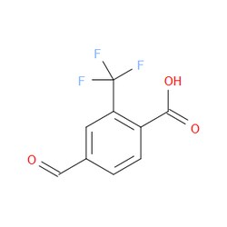 Aobchem&nbsp;4-Formyl-2-(trifluoromethyl)benzoic acid | ≥97% | CAS 1289087-72-4 | C9H5F3O3 | 5g