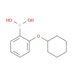 Aobchem&nbsp;2-(Cyclohexyloxy)phenylboronic acid | ≥95% | CAS 1313760-77-8 | C12H17BO3 | 5g