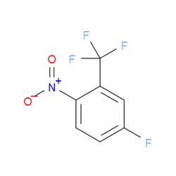 Aobchem&nbsp;1-Fluoro-3-trifluoromethyl-4-nitrobenzene | ≥97% | CAS 393-09-9 | C7H3F4NO2 | 100g