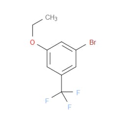 Aobchem&nbsp;1-Bromo-3-(trifluoromethyl)-5-ethoxybenzene | ≥97% | CAS 1310416-62-6 | C9H8BrF3O | 5g