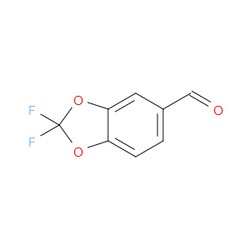 Aobchem&nbsp;2 2-Difluorobenzo[d][1 3]dioxole-5-carbaldehyde | ≥97% | CAS 656-42-8 | C8H4F2O3 | 100g