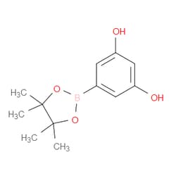 Aobchem&nbsp;5-(4 4 5 5-Tetramethyl-1 3 2-dioxaborolan-2-yl)benzene-1 3-diol | ≥95% | CAS 1352134-72-5 | C12H17BO4 | 1g