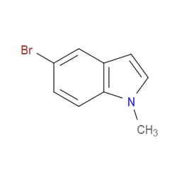 Aobchem&nbsp;5-Bromo-1-methyl-1H-indole | ≥97% | CAS 10075-52-2 | C9H8BrN | 10g